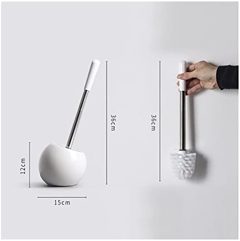 Durable Toilet Brush with Suction Cup for Strong Clog Removal