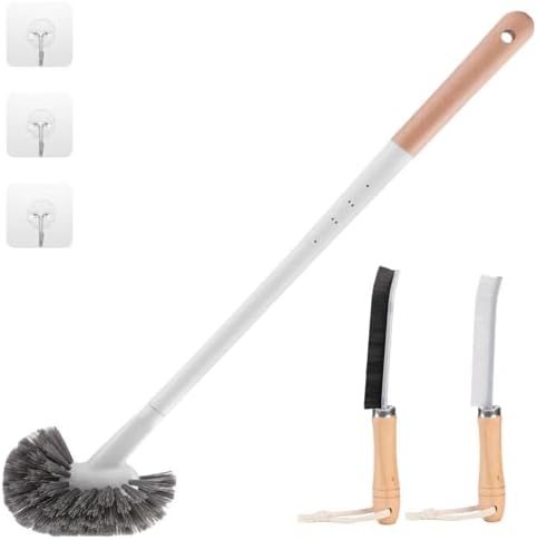 SAYAPE Toilet Brush Set with Crevice Cleaners 3 PCS