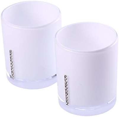 Estink 5-Piece Acrylic Bathroom Accessories Set White