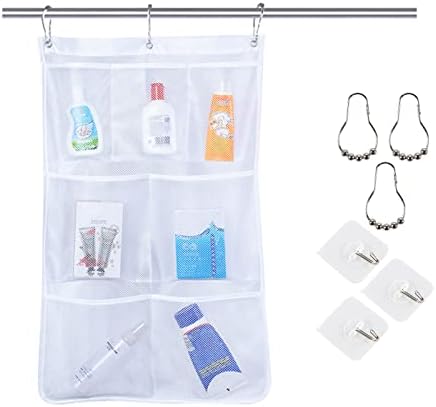 Starsouce Mesh Shower Caddy with 7 Pockets Quick Dry Organizer