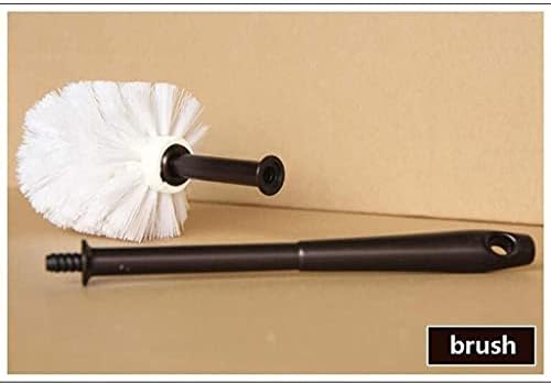 Inktus Resin Toilet Brush Set with Bracket and Holder