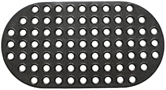 ALL PRIDE Non Slip Black Bathtub Mat 29x15 Inch Oval