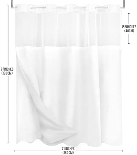 Tititex Serenity Lake Blue Eucalyptus Shower Curtain Set