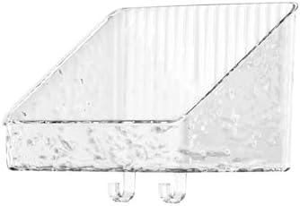 Wall-Mounted Shower Caddy Organizer with Hooks