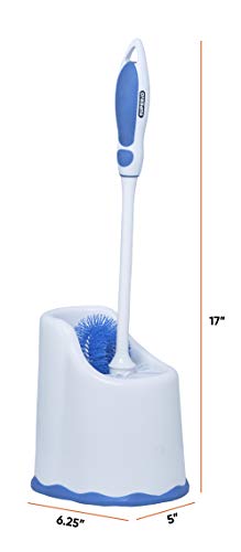 Superio Toilet Brush and Holder Set with Storage Caddy