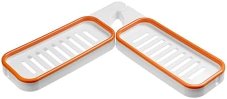 Tissting Foldable Corner Shelf for Bathroom Kitchen