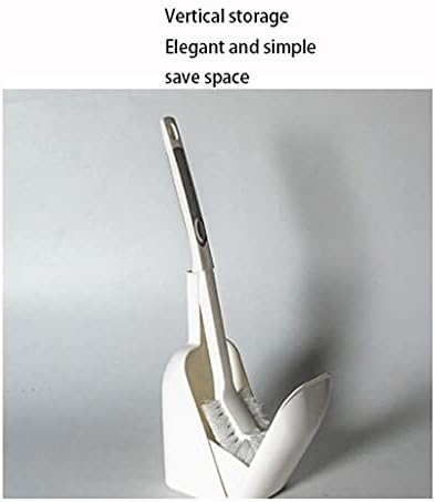 YYDS Toilet Brush with Holder and Base for Easy Cleaning