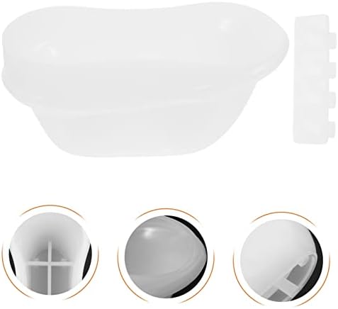 OHPHCALL 2 Sets DIY Bathtub Silicone Molds