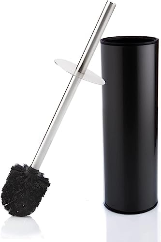 Bamodi Toilet Brush and Holder - Matt Black 1