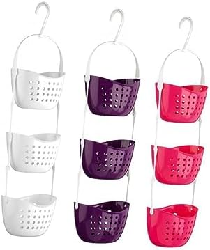 Garneck 3-Tier Shower Caddy Hanging Basket