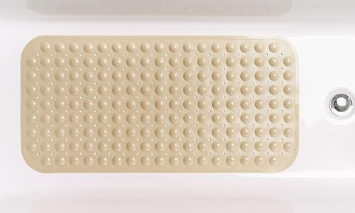 TIKE SMART Large Non-Slip Bathtub Mat 31x16