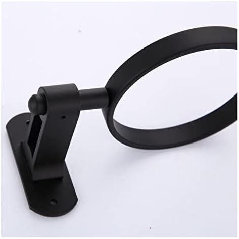 INPETS Black Space Aluminum Toilet Brush Holder