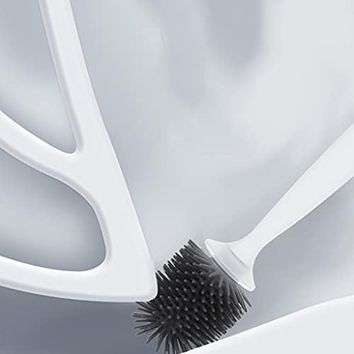 XIAOSAKU Toilet Brush Holder with Soft Bristles