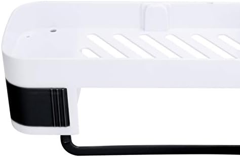 DriKou 180-Degree Rotatable Bathroom Corner Shelf