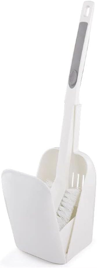 YYDS Toilet Brush with Holder and Base for Easy Cleaning