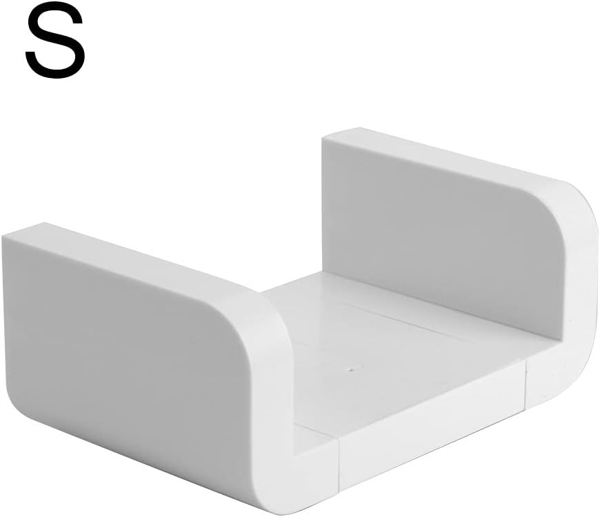 ANNBKA Wall-Mounted Shower Caddy White Organizer Rack