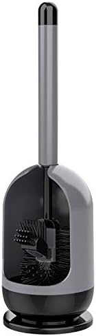 MRSIGA Soft Bristle Toilet Brush with Holder