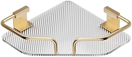 ANNBKA Gold Single Layer Shower Caddy Organizer