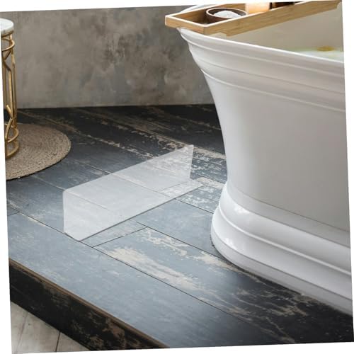 UKCOCO Shower Water Guard PVC Barrier for Tub and Bathroom Floors