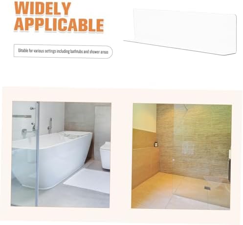 KONTONTY Bathtub Corner Water Barrier 1