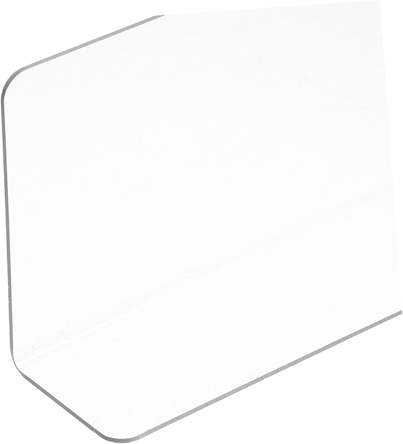 OUNONA Bathtub Corner Splash Guard PVC Water Guard