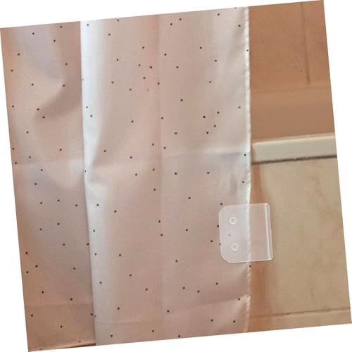 Alipis 4pcs Shower Curtain Clips No Drill Installation