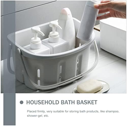 STOBAZA Portable Shower Storage Basket Organizer