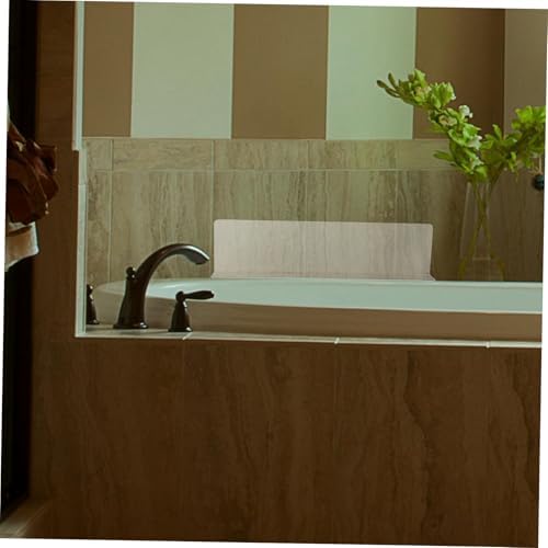 Amosfun Shower Water Guard Corner Splash Barrier for Bathtub
