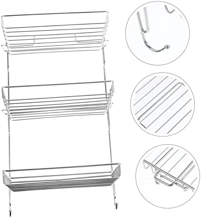 COSMEVIVI Stainless Steel Wall Mounted Shower Caddy