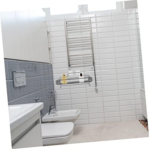 Beatifufu Wall Mounted Shower Organizer with Adhesive Shelves