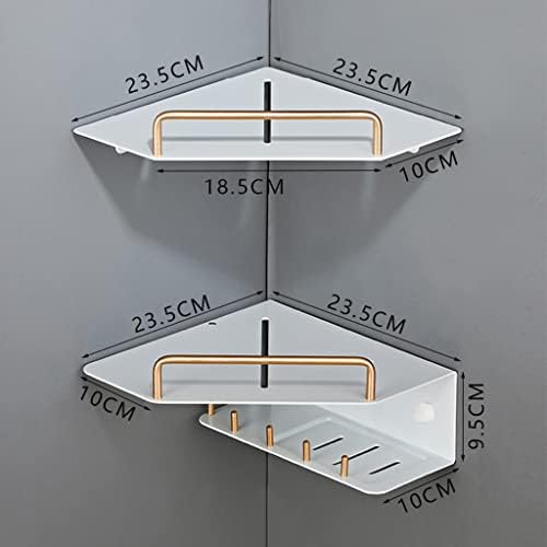 Shower Shelf Racks Aluminum Triangle Basket Organizer