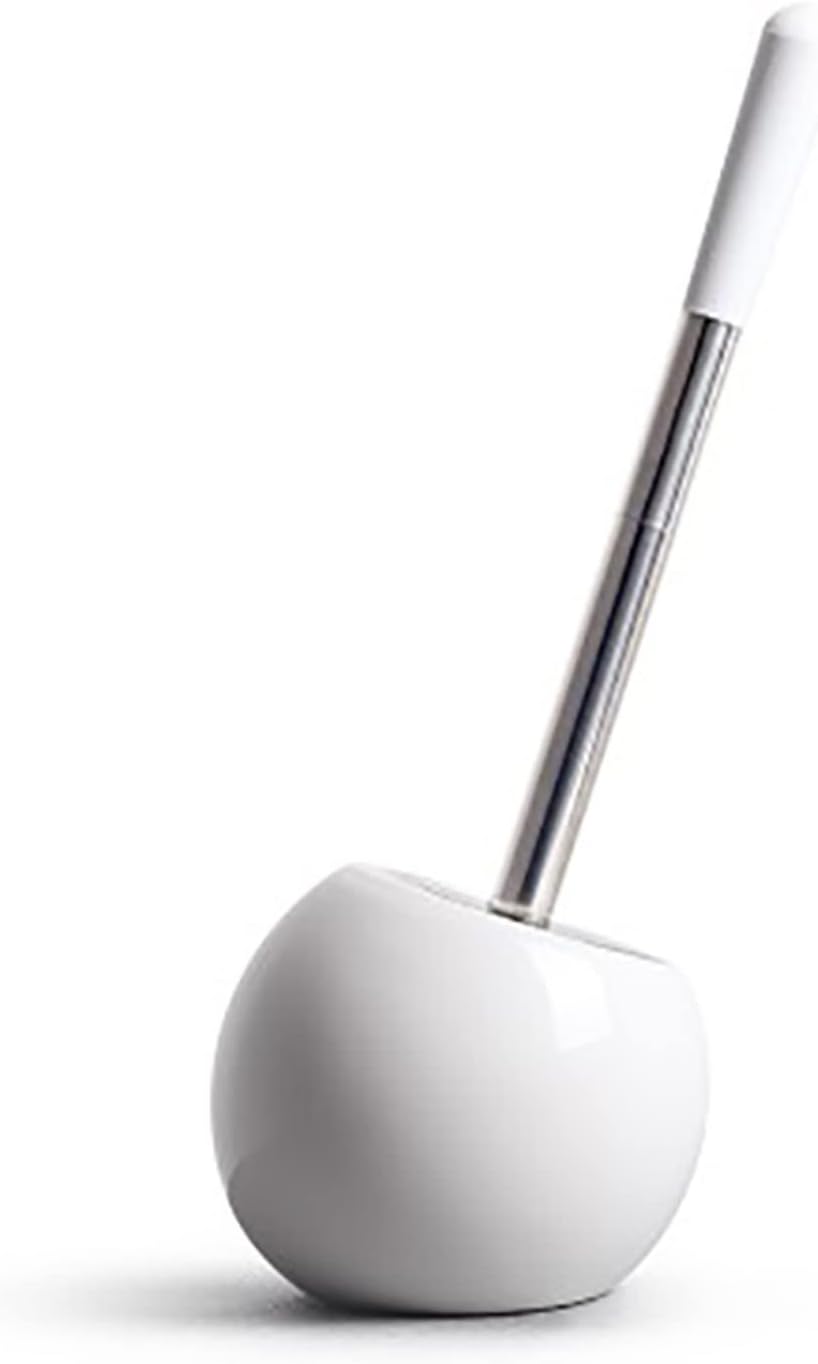 Durable Toilet Brush with Suction Cup for Strong Clog Removal