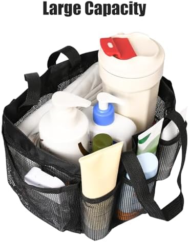 Pumwoy 2 Pack Mesh Shower Caddy Portable Dorm Essentials