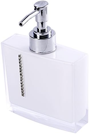 Estink 5-Piece Acrylic Bathroom Accessories Set White