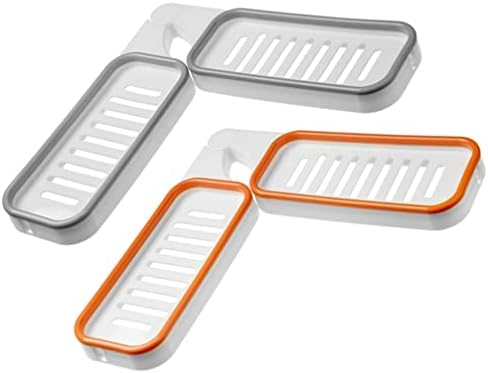 Beaupretty Shampoo Holder Organizer 2Pcs Wall Mount Shower Rack