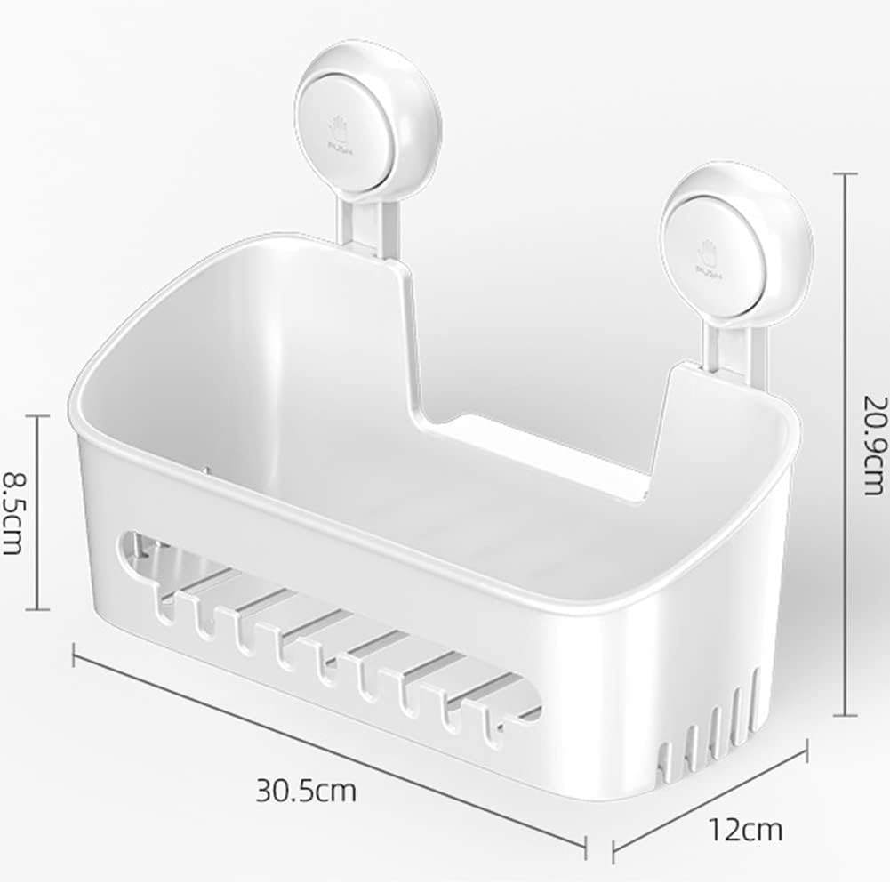 Shower Spice Stand with Strong Suction No Drill