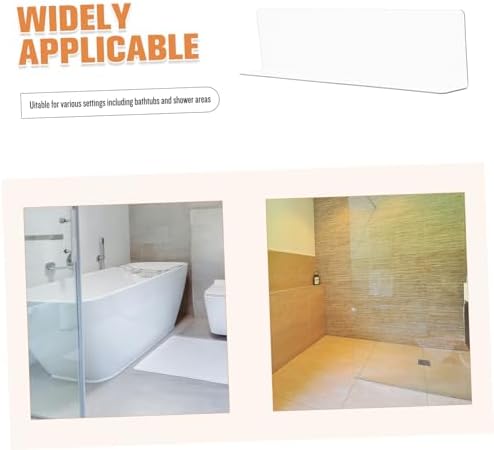 Ciieeo Bathtub Water Guard Anti-Splash Barrier