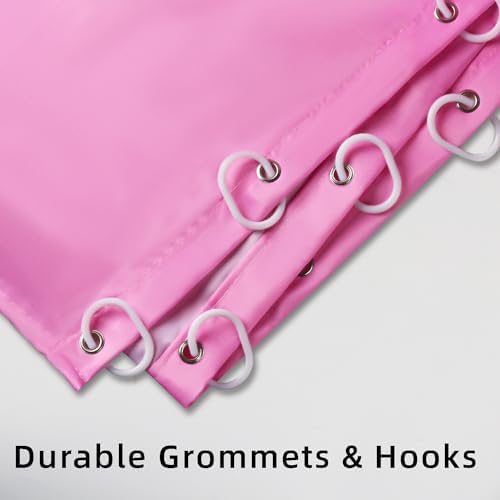 Hongma Pink Get Naked Shower Curtain 72x84 Inch 1