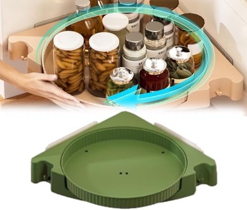 Umbenk 360 Rotating Corner Shower Caddy Green