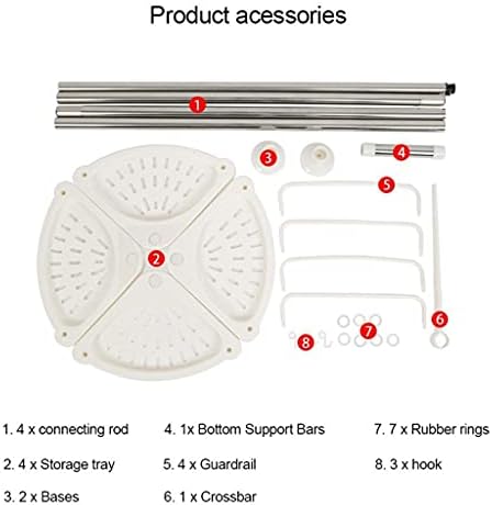 ILSMU Detachable Shower Storage Tray Organizer