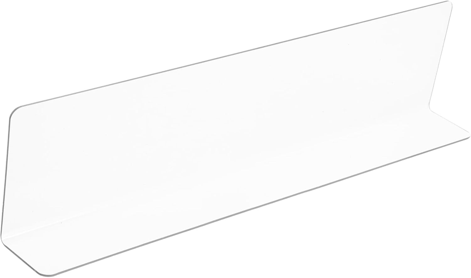 OUNONA Bathtub Corner Splash Guard PVC Water Guard