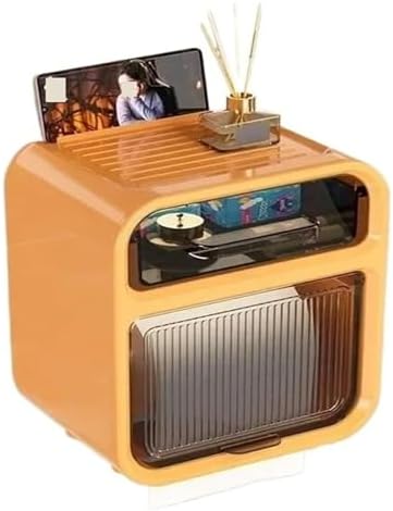 ZXDdxjiu Wall-Mounted Toilet Tissue Dispenser Orange