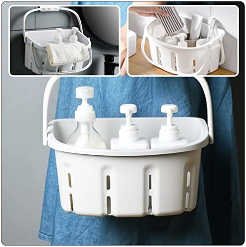 STOBAZA Portable Shower Storage Basket Organizer