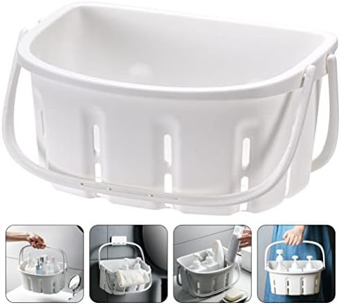 STOBAZA Portable Shower Storage Basket Organizer