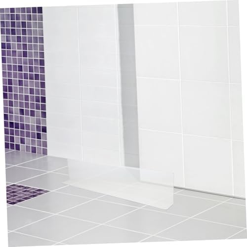 HOMSFOU Bathtub Corner Splash Guard Water Barrier