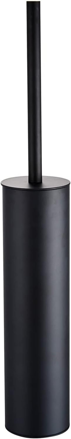 Luxury Freestanding Toilet Brush with Matte Black Finish