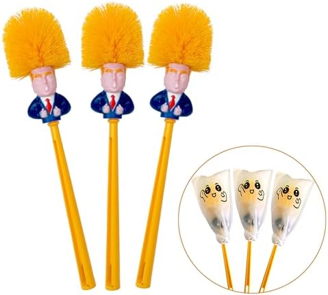 3pcs Toilet Brush Funny Bathroom Cleaning Tools