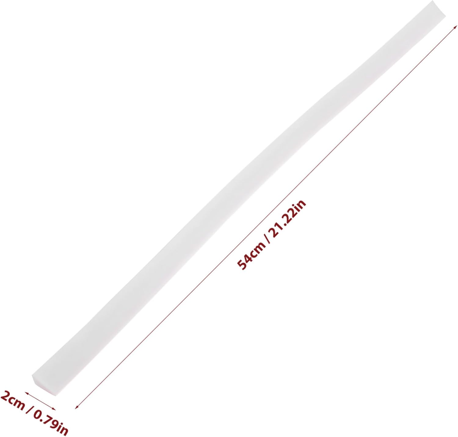 Homoyoyo Water Retaining Strip for Bathtub Shower Door Seal 50cm
