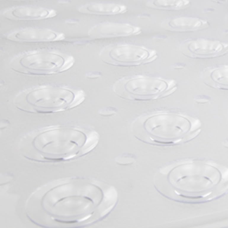 VOCIC Bath and Shower Safety Mat 39x16 Non Slip with Suction Cups
