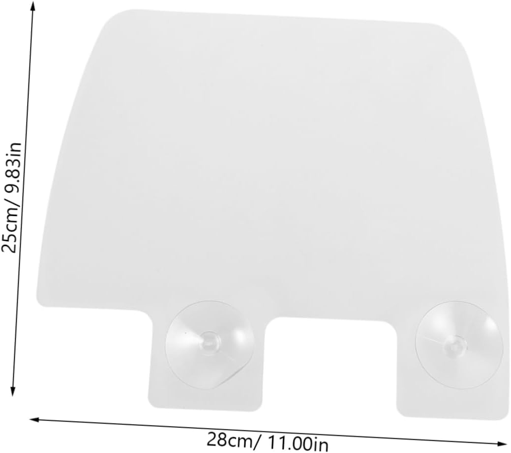 VICASKY 2Pcs Suction Cup Sink Barrier for Kitchen and Bathtub